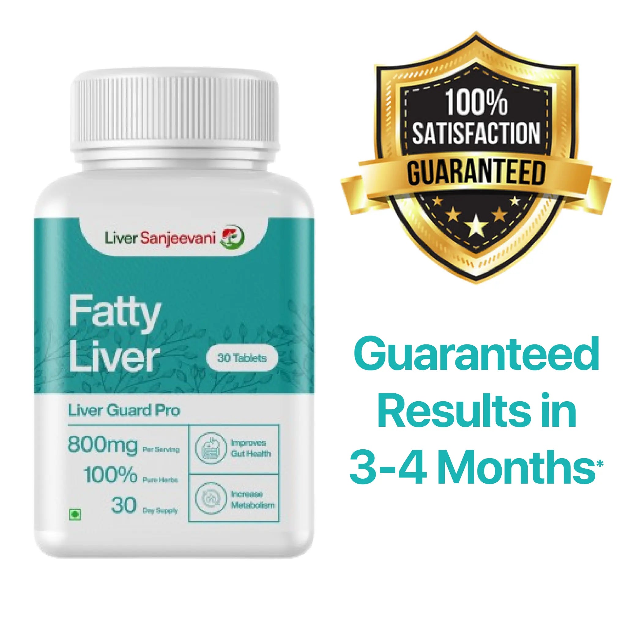 Best Fatty Liver Supplement 650mg - Premium Ayurvedic Liver Detox & Health Support | 30 Tablets