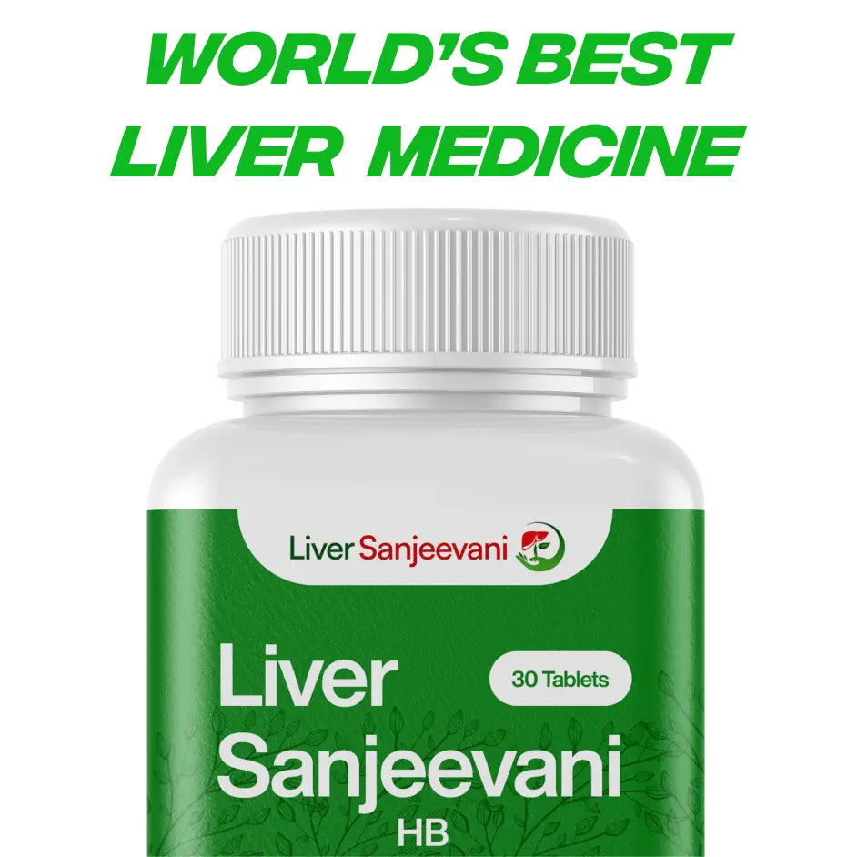 Liver Sanjeevani HB - 650mg Ayurvedic Herbs for Liver Support & Metabolism Boost | 30 Tablets