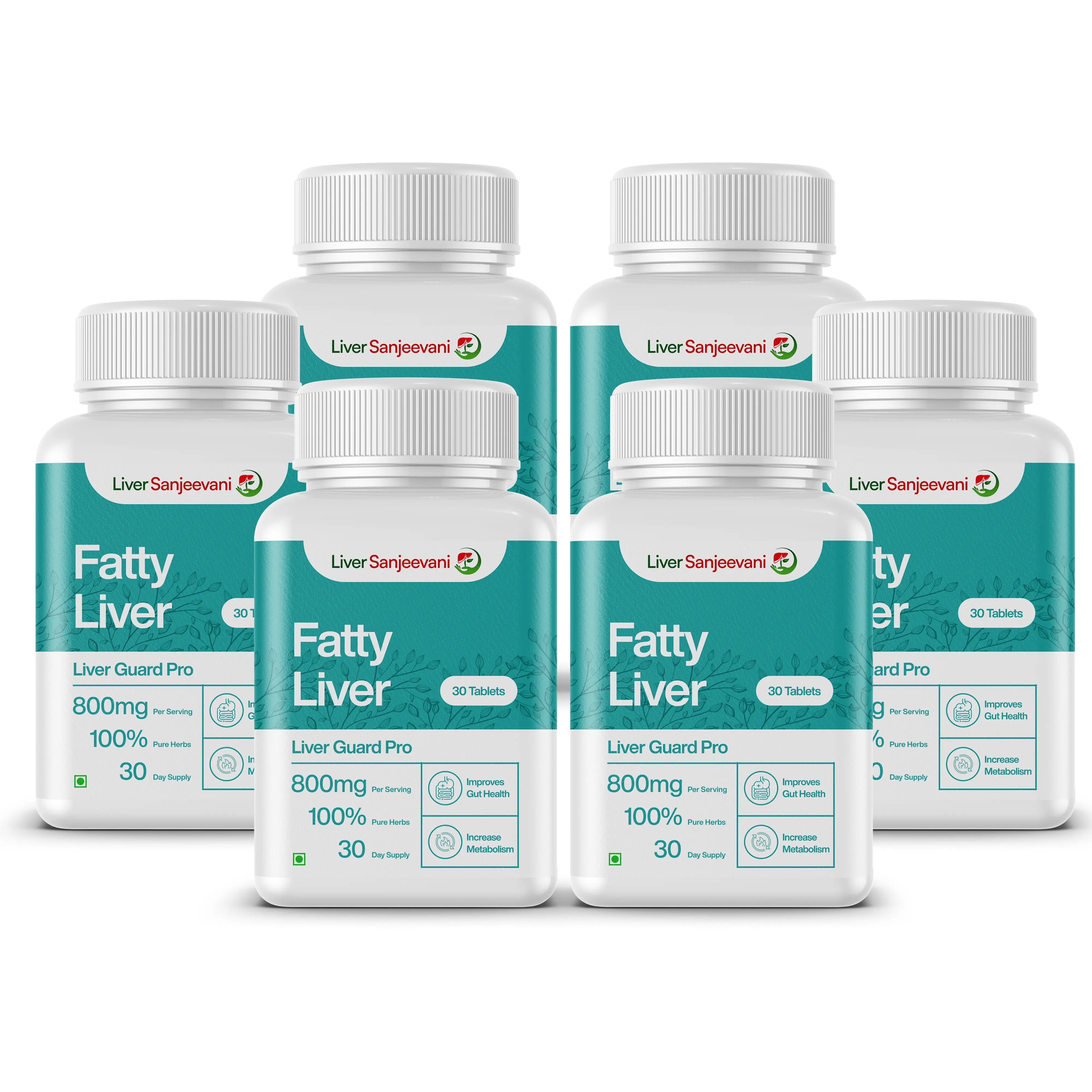 Best Fatty Liver Supplement 650mg - Premium Ayurvedic Liver Detox & Health Support | 30 Tablets