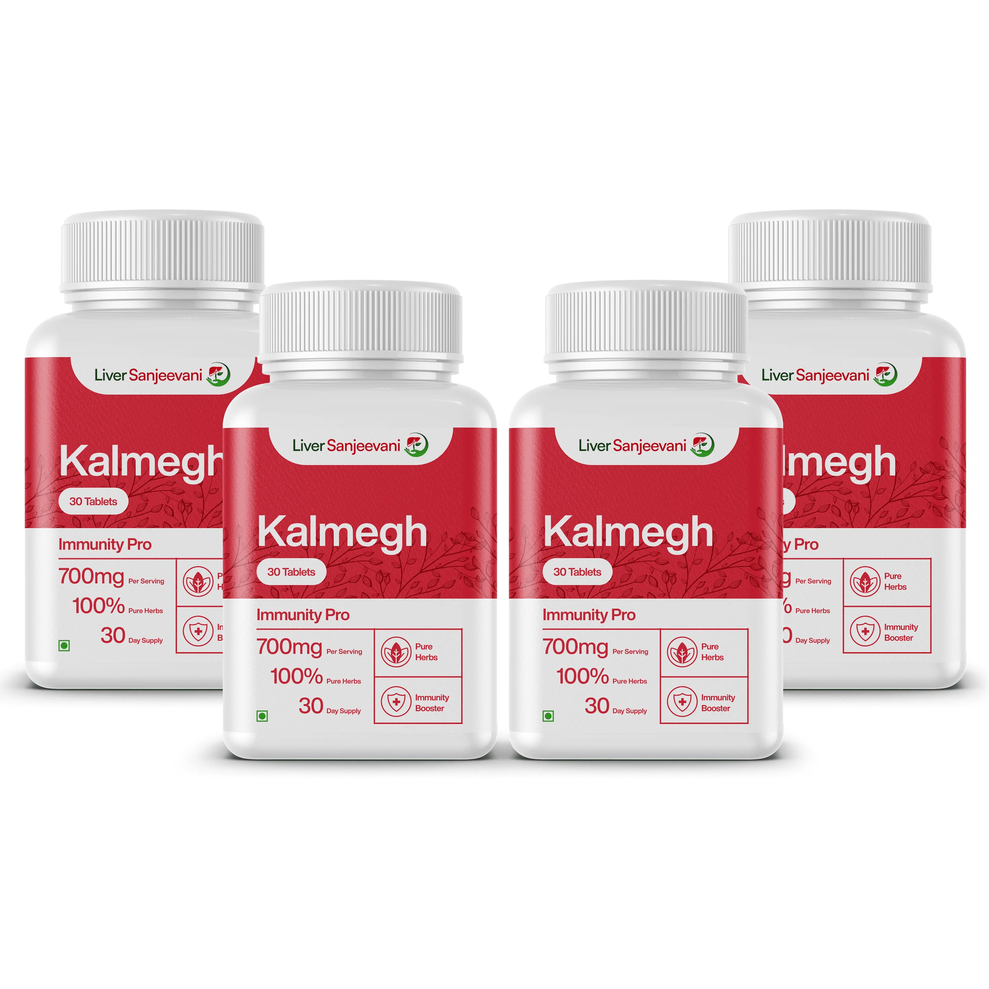 Kalmegh Ayurvedic Supplement with 650mg Herbs Extract | 30 tablets | India Only