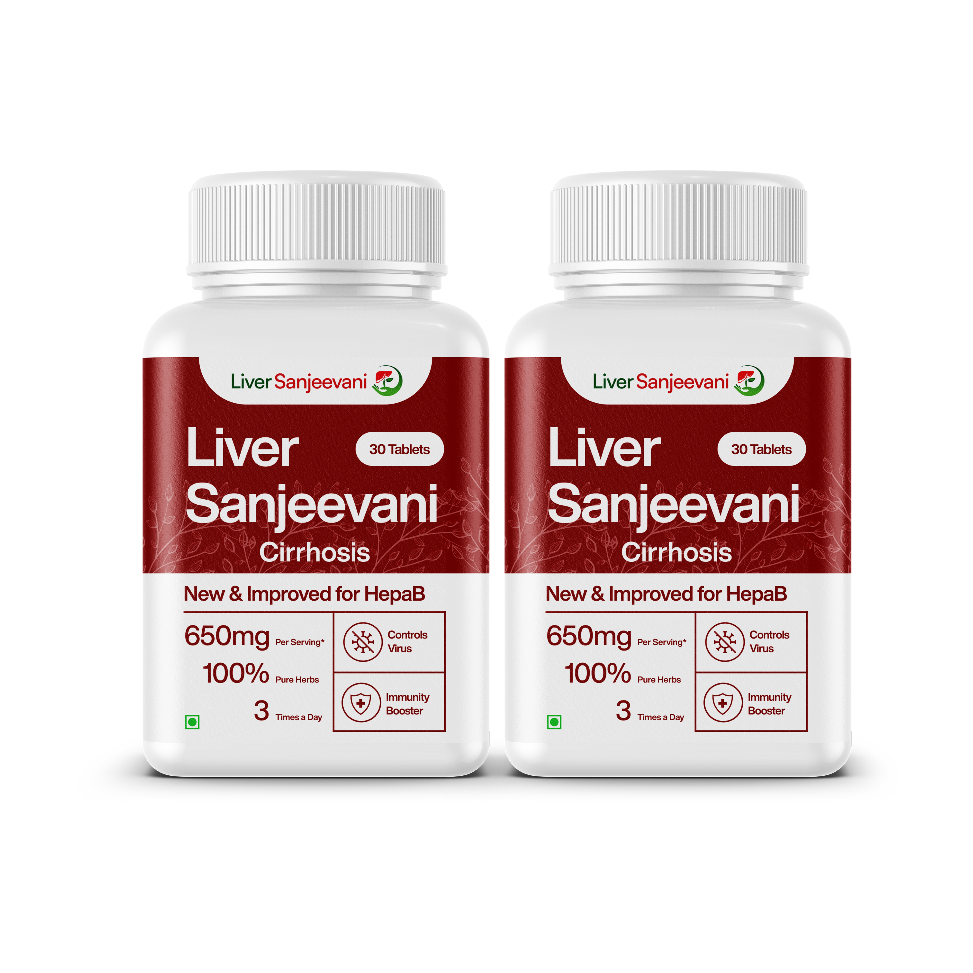 Cirrhosis Relief Supplement - 650mg Ayurvedic Liver Support with Bhumi Amla & Kutki | 30 Tablets