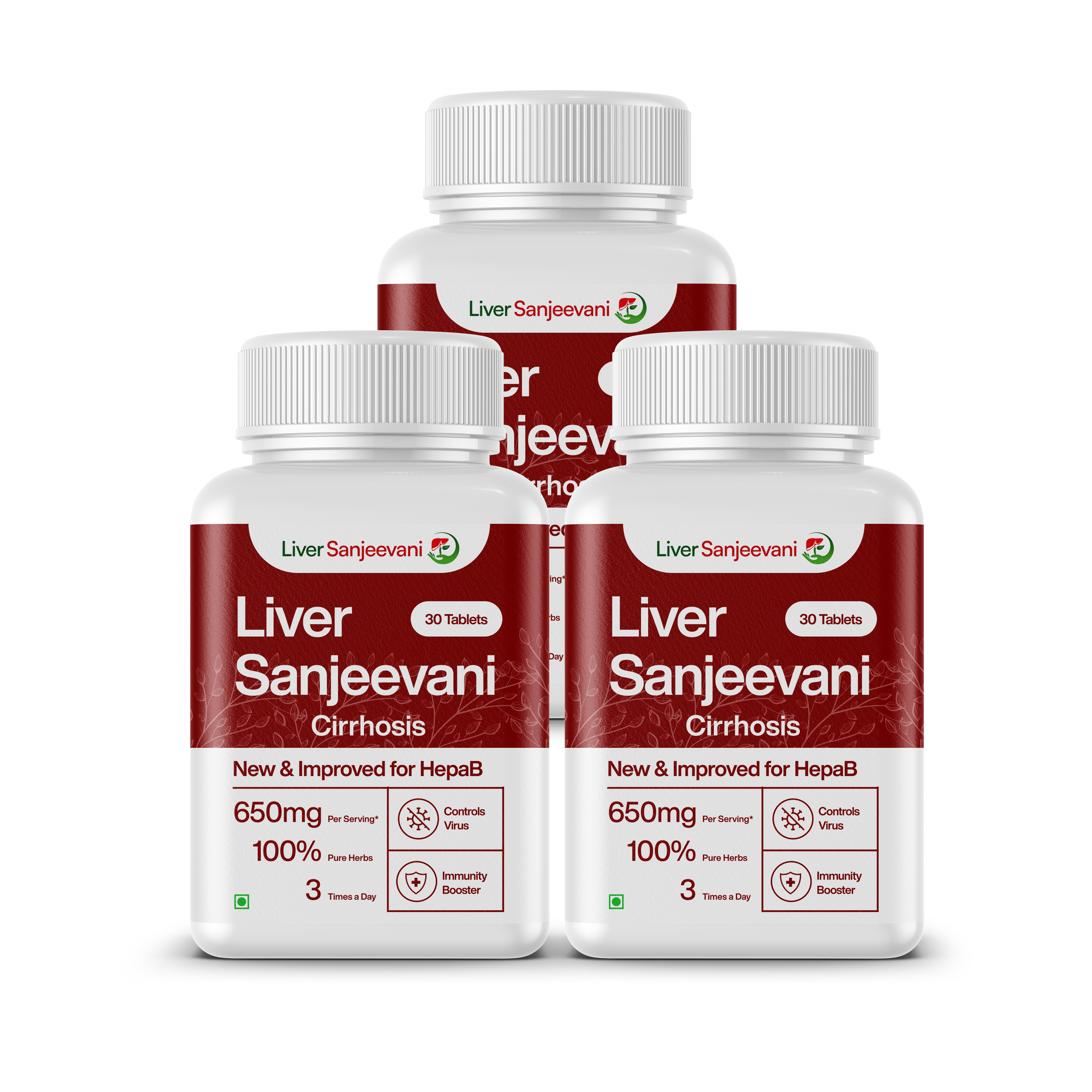 Cirrhosis Relief Supplement - 650mg Ayurvedic Liver Support with Bhumi Amla & Kutki | 30 Tablets