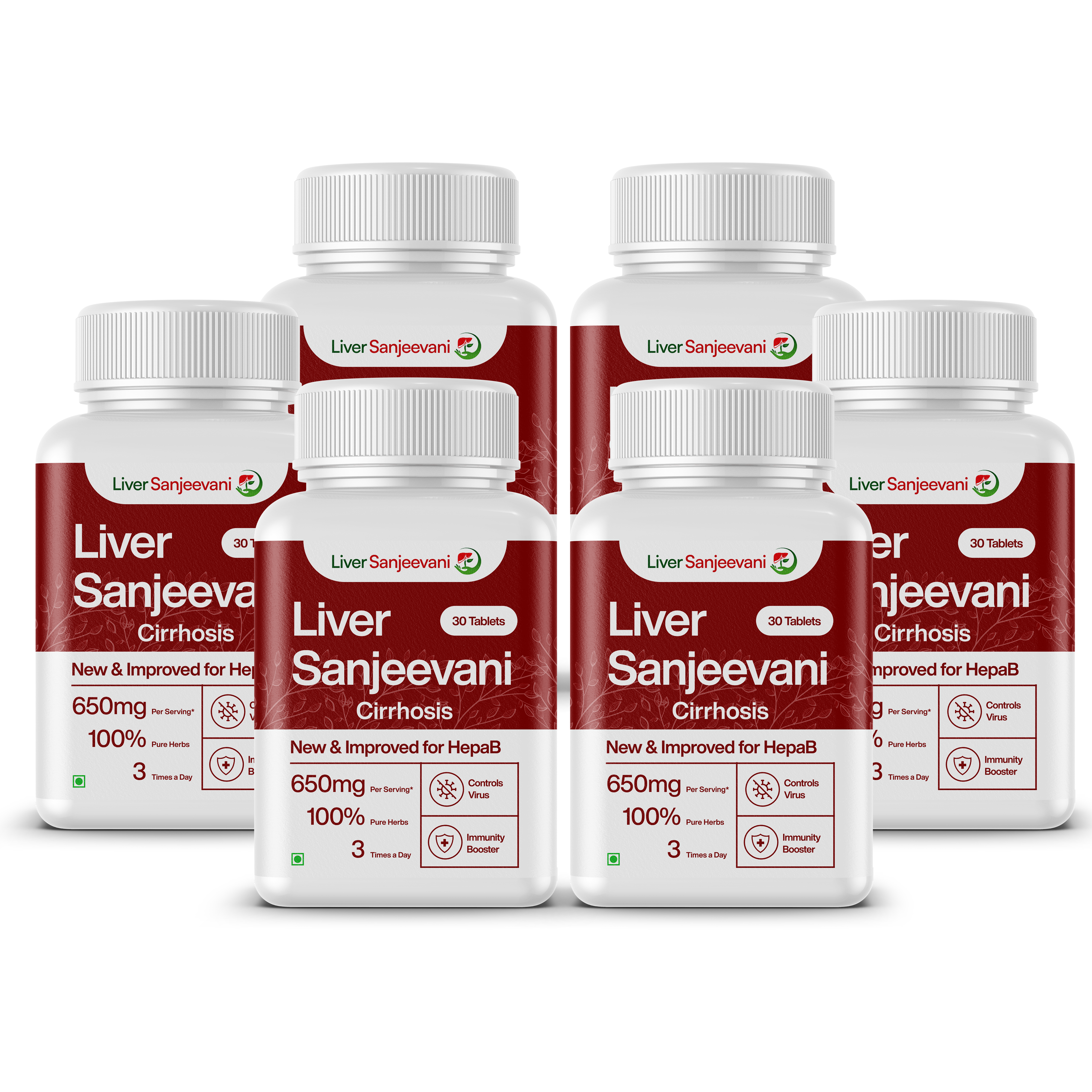 Cirrhosis Relief Supplement - 650mg Ayurvedic Liver Support with Bhumi Amla & Kutki | 30 Tablets